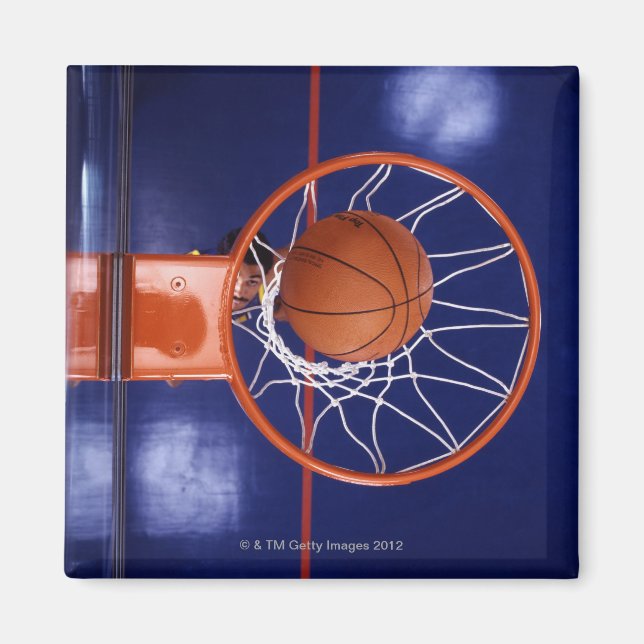 basketball in hoop magnet (Front)