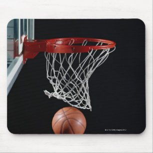 Basketball in Hoop Mouse Pad