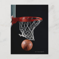 Basketball in Hoop