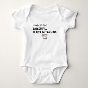 Basketball Infant Custom Basketball Player Baby Bodysuit