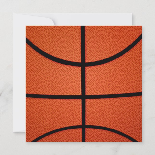 Basketball Invitation (Front)