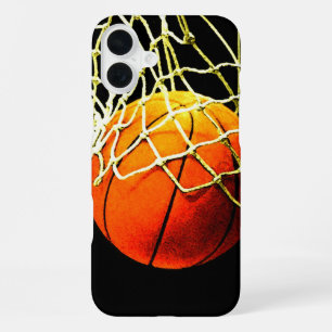 Basketball iPhone 16 Plus Case