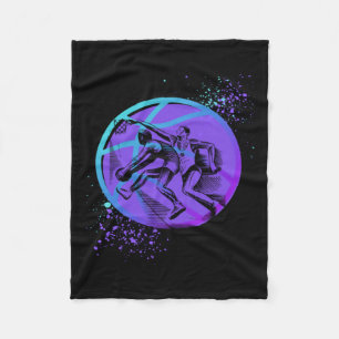 Basketball Is In The Game  Fleece Blanket