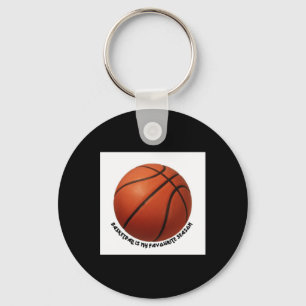 Basketball Is My Favourite Season Active  Keychain