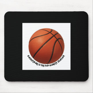 Basketball Is My Favourite Season Active Mouse Pad