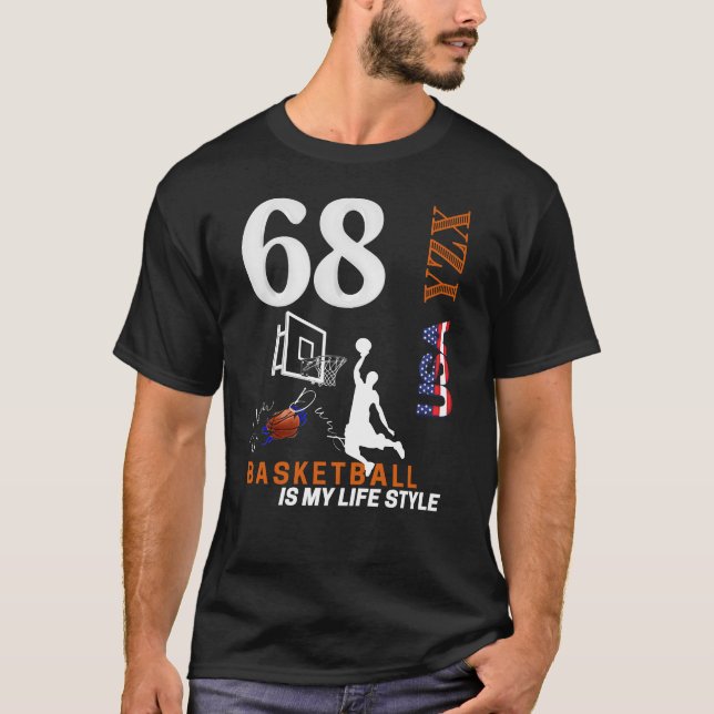 Basketball is my lifestyle T-Shirt (Front)
