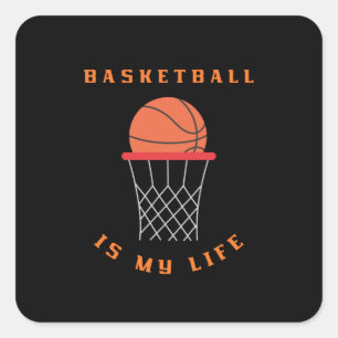  Basketball Is My Sport      Square Sticker