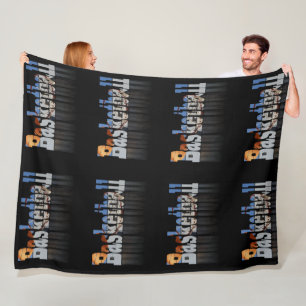 Basketball Is The Name,  Fleece Blanket