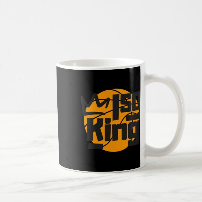 Basketball Isolation King One Man Show  Coffee Mug (Right)