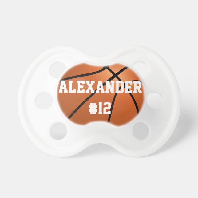 Basketball Junior Varsity Pacifier (Front)