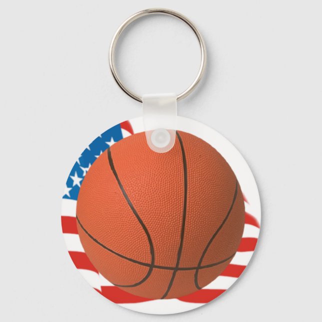 Basketball Keychain (Front)