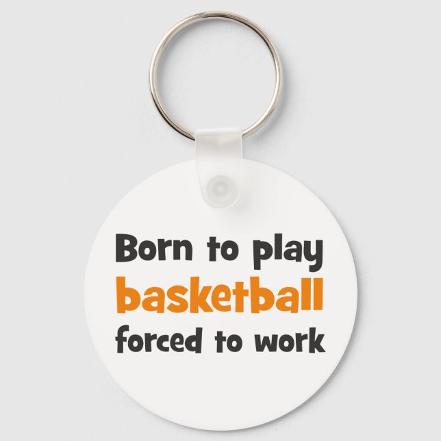 basketball keychain (Front)