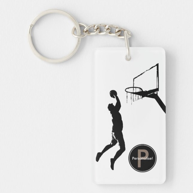 Basketball Keychain (Front)