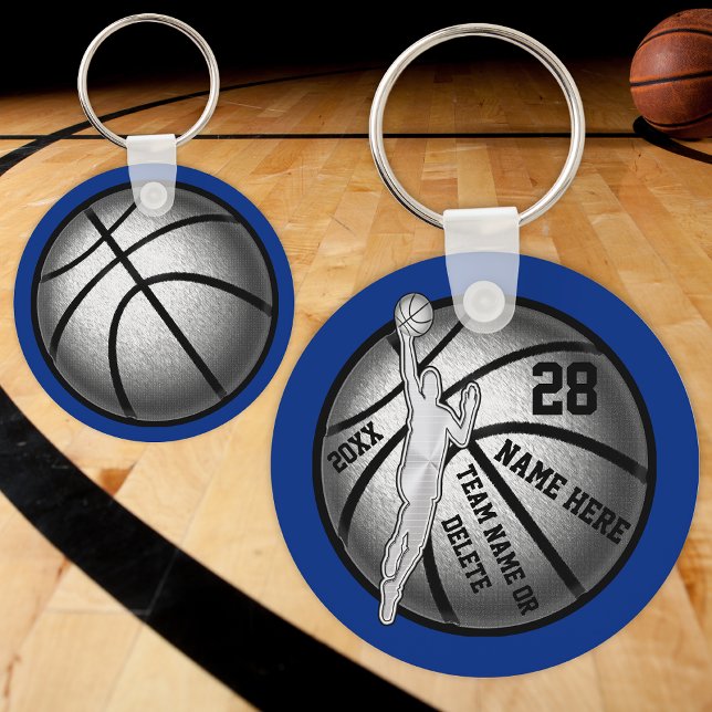 Basketball Keychains, 4 Text Boxes and Your Keychain (Creator Uploaded)