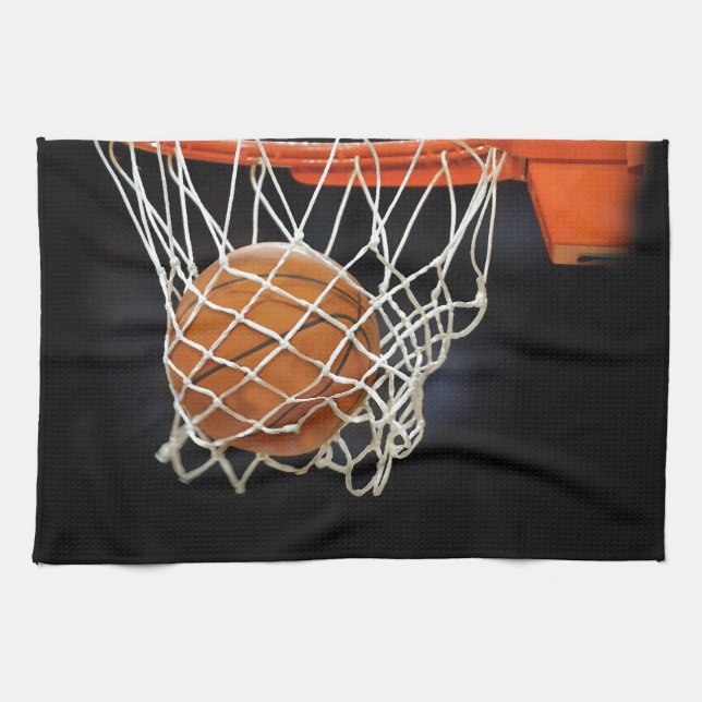 Basketball Kitchen Towel (Horizontal)