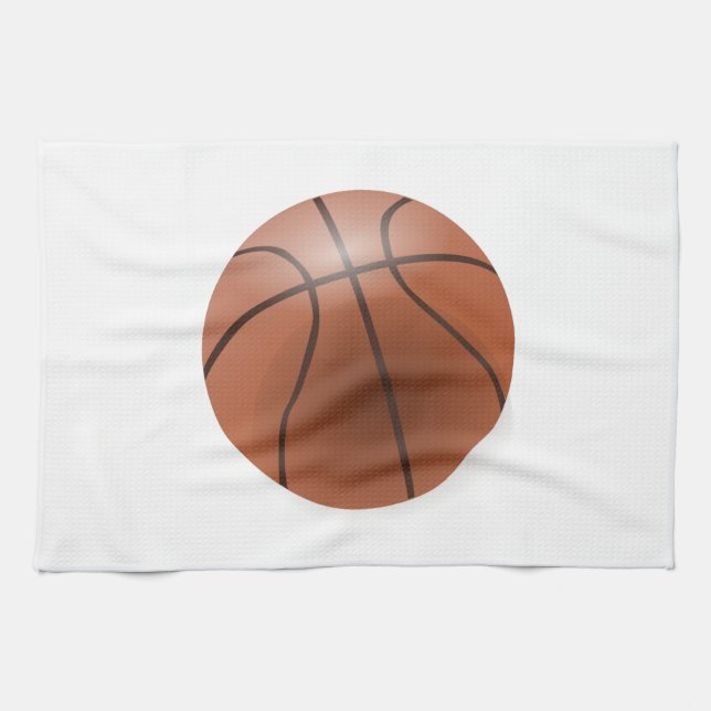 Basketball Kitchen Towel (Horizontal)