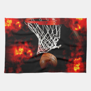 Basketball Kitchen Towel