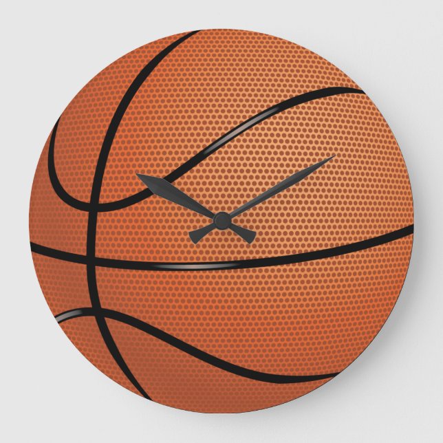 Basketball Large Clock (Front)