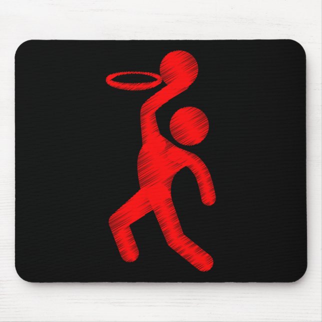 Basketball Life of a Baller  Mouse Pad (Front)