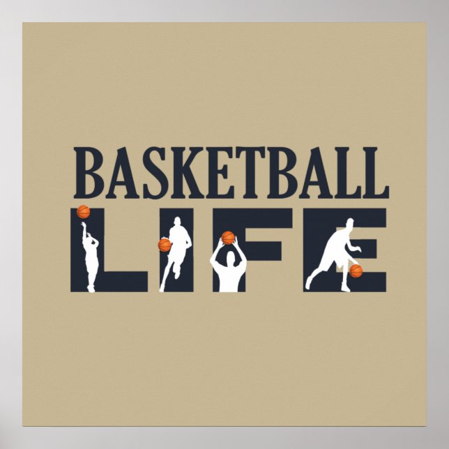basketball life poster (Front)