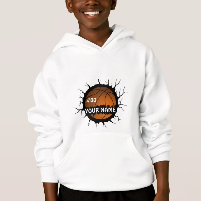 Basketball Logo, Basketball Custom Name (Front)