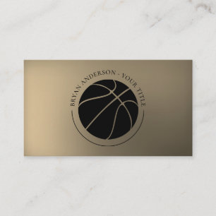 Basketball Logo Business Card