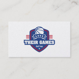 Basketball Los Angeles Clippers Jersey Colour Business Card