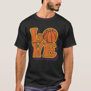 Basketball Love Ball My Life And Passion Player Ba T-Shirt
