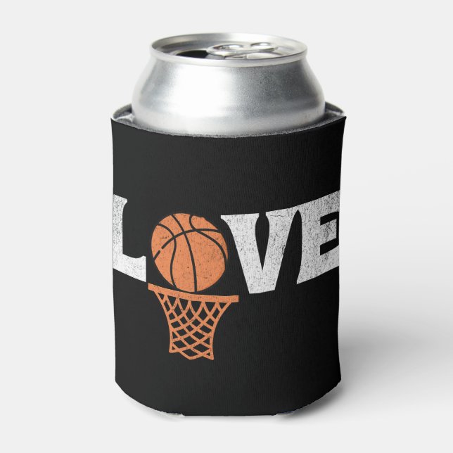 Basketball Love Can Cooler (Can Front)