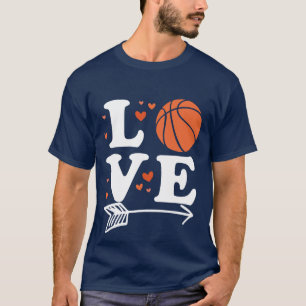 Basketball Love Clothing Men Women Boys Girls T-Shirt