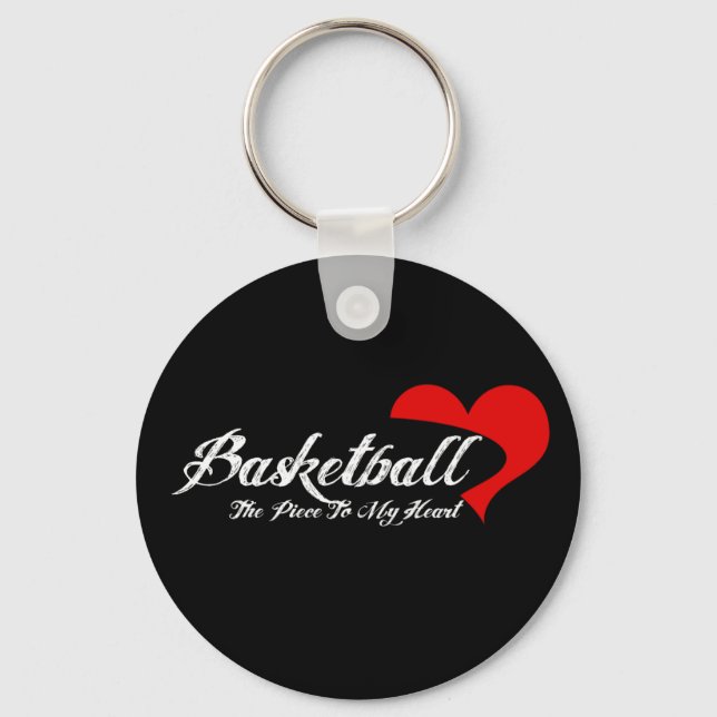 Basketball Love Keychain (Front)