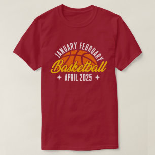 Basketball Lover Cool Player Modern Personalized T-Shirt
