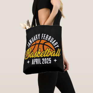 Basketball Lover Cool Player Modern Personalized Tote Bag