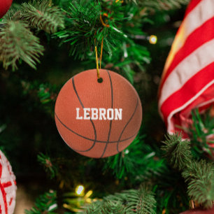 Basketball Lover Personalized Ornament
