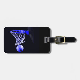 Basketball Luggage Tag
