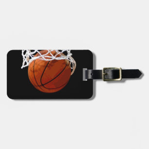 Basketball Luggage Tag