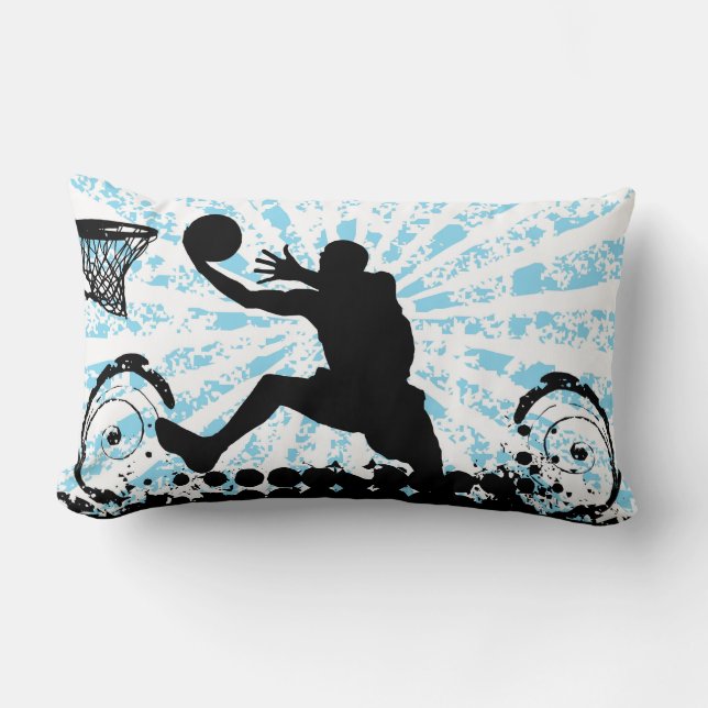 Basketball Lumbar Pillow (Front)