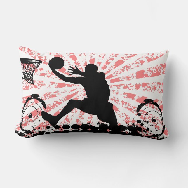 Basketball Lumbar Pillow (Front)