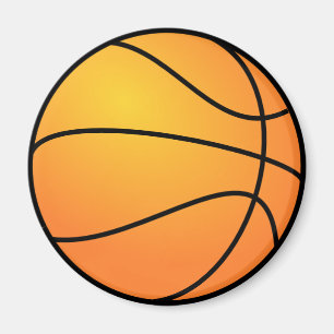 Basketball magnet