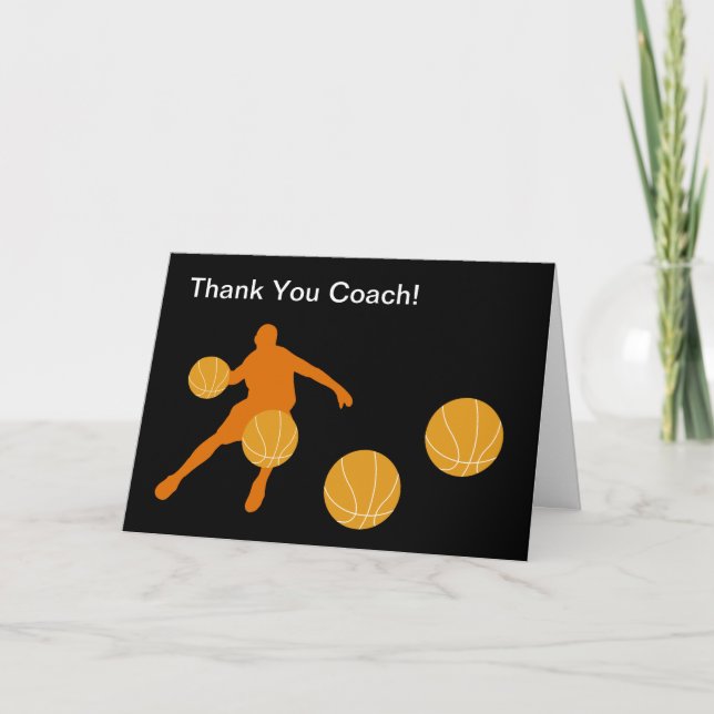 Basketball Merci Cartes (Devant)