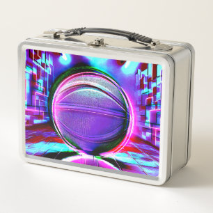 Basketball Metal Lunchbox