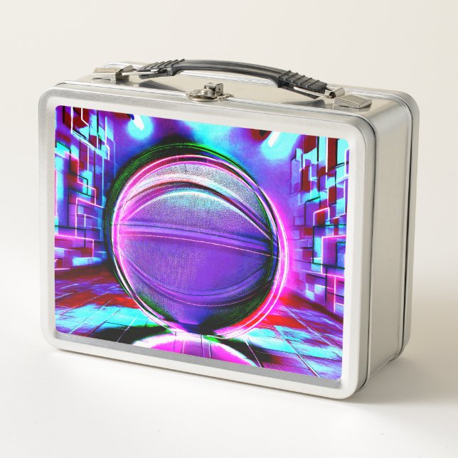 Basketball Metal Lunchbox (Front)