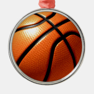Basketball Metal Ornament