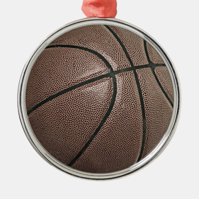 Basketball Metal Ornament (Front)