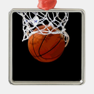 Basketball Metal Ornament