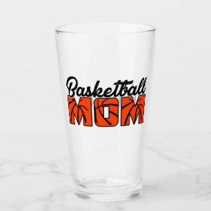 Basketball Mom and Name Glass