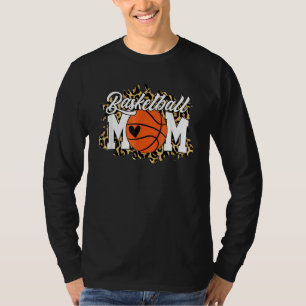 Basketball Mom Basketball Game Day Vibes Mothers D T-Shirt