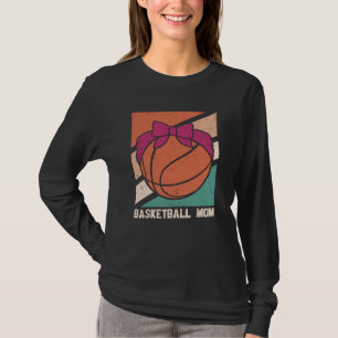 Basketball MOM   Beautiful Basketball Design T-Shirt