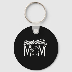 Basketball Mom Coach Team Player Match Mother Momm Keychain