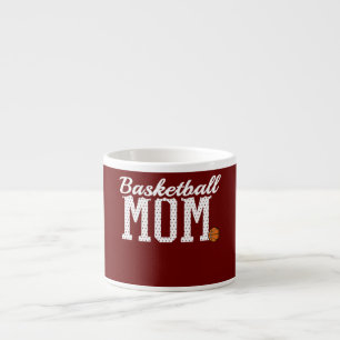 Basketball Mom Funny Sports Player Mother For Espresso Cup